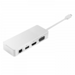 2-POWER USB-C Travel Dock