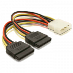 SATA Power Cable 1x Molex - 2x SATA