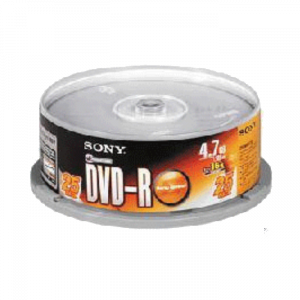 SONY 16X DVD-R 25PK DISC